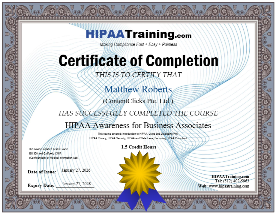 HIPAA Awareness