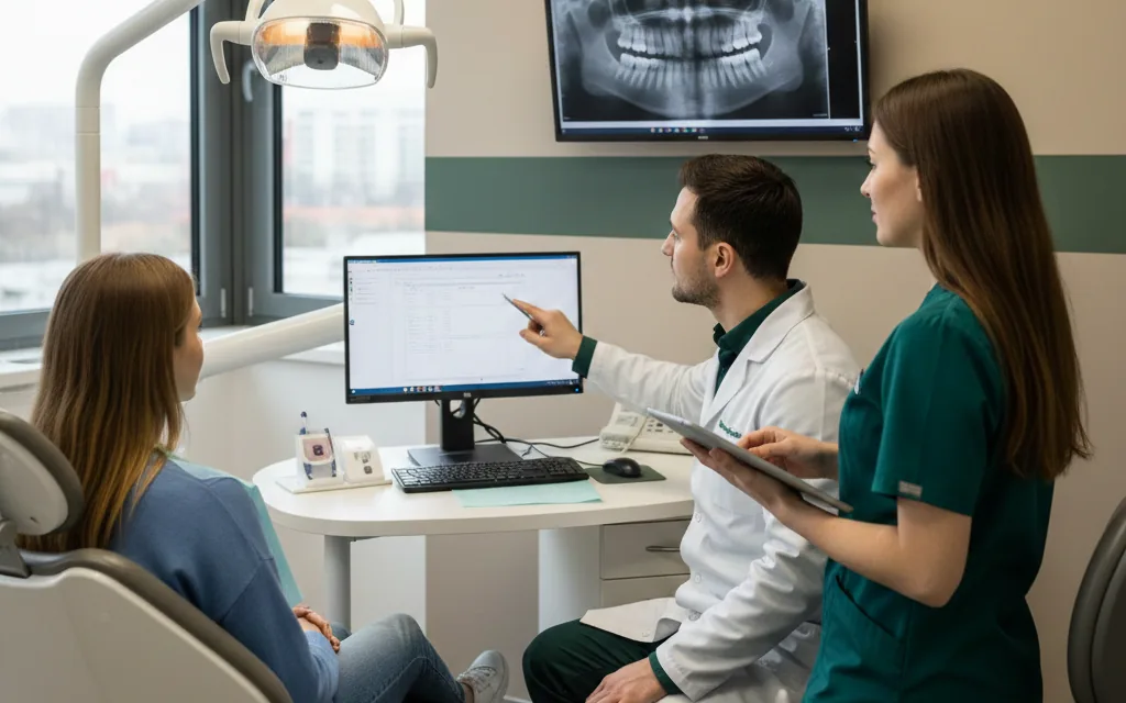 A dental surgeon in a complex situation with a quantified lead