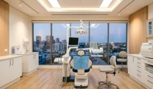 A dental surgery room