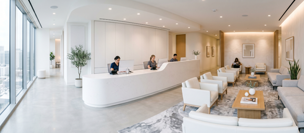 A plastic surgeons clinic