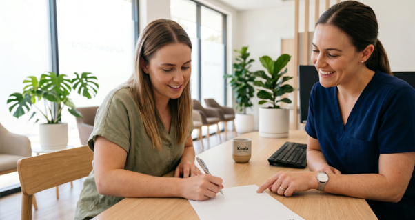 You can often assist patients when they're writing testimonials but this can be frowned upon