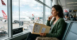 a patient on her way to medical tourism