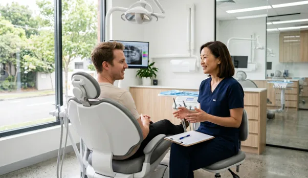 A consultation about super in dental