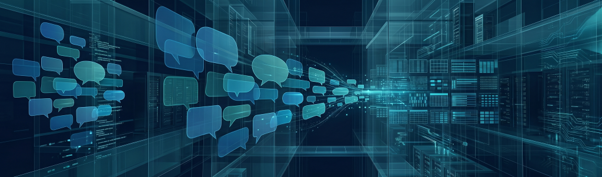 A stylised image of a firewall
