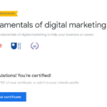 Fundamentals of Digital Marketing by Google