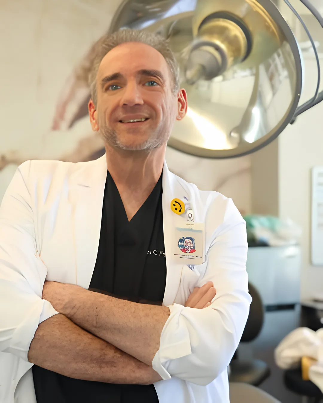 Dr John C. Ferguson in his clinic in Honolulu